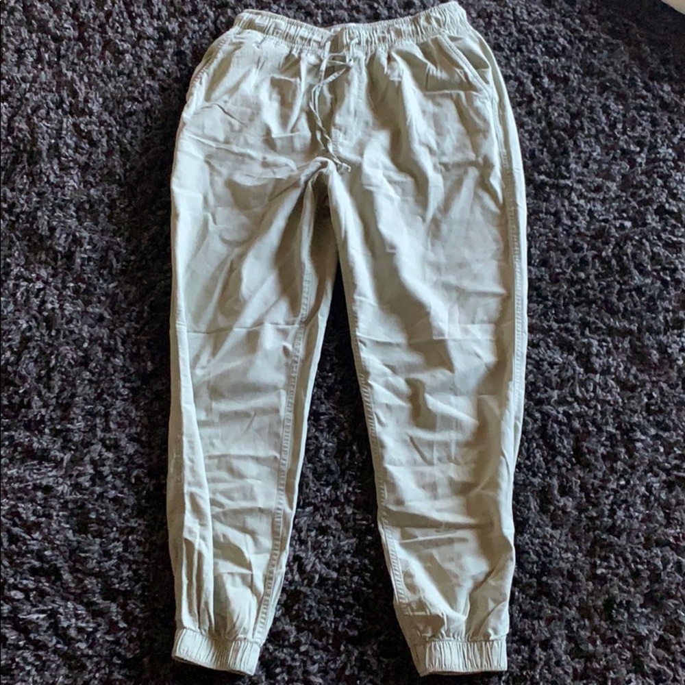 Hollister ultra high rise joggers.
